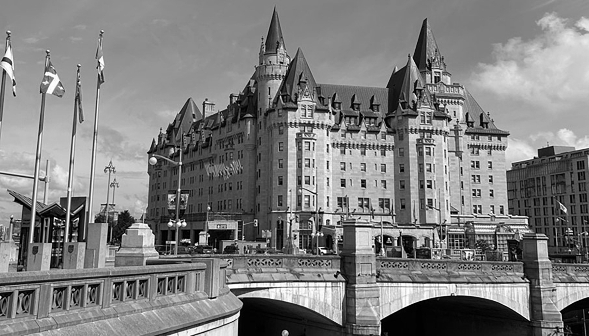 Le Château Laurier à Ottawa.