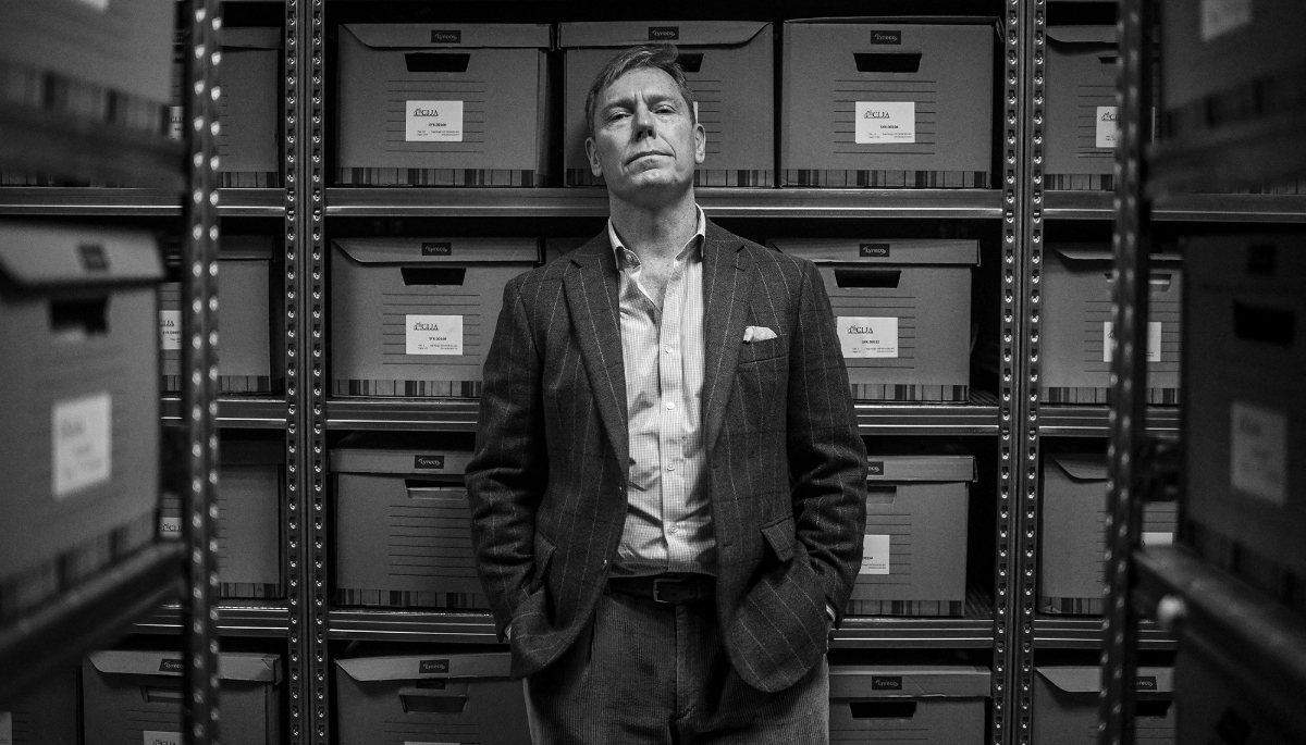 Le  fondateur de l'ONG Commission for International Justice and Accountability (CIJA), William Wiley, le 10 février 2021