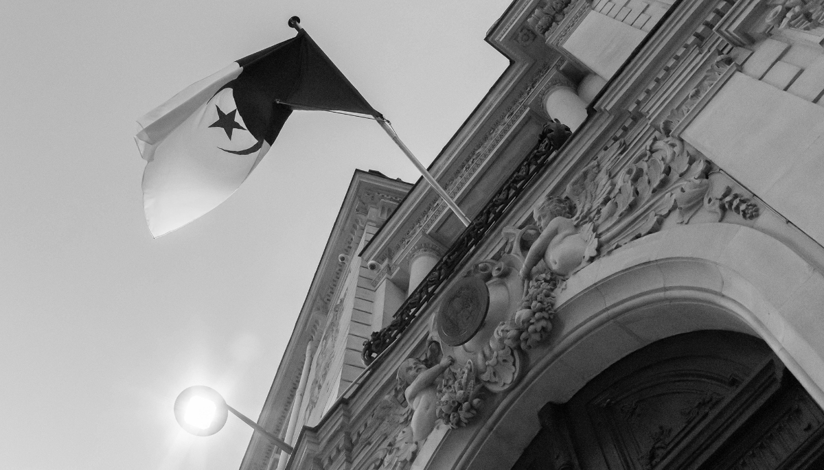 L'ambassade d'Algérie à Paris.