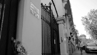 L'ambassade de France à Madrid.