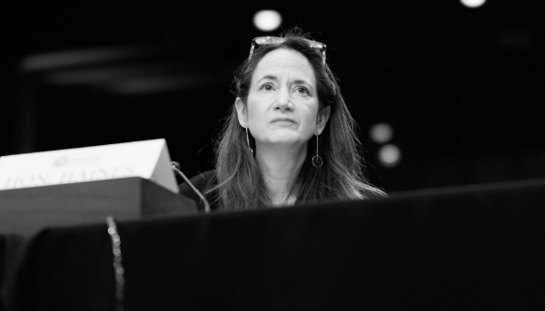 La patronne de l'Office of the Director of National Intelligence (ODNI), Avril Haines.