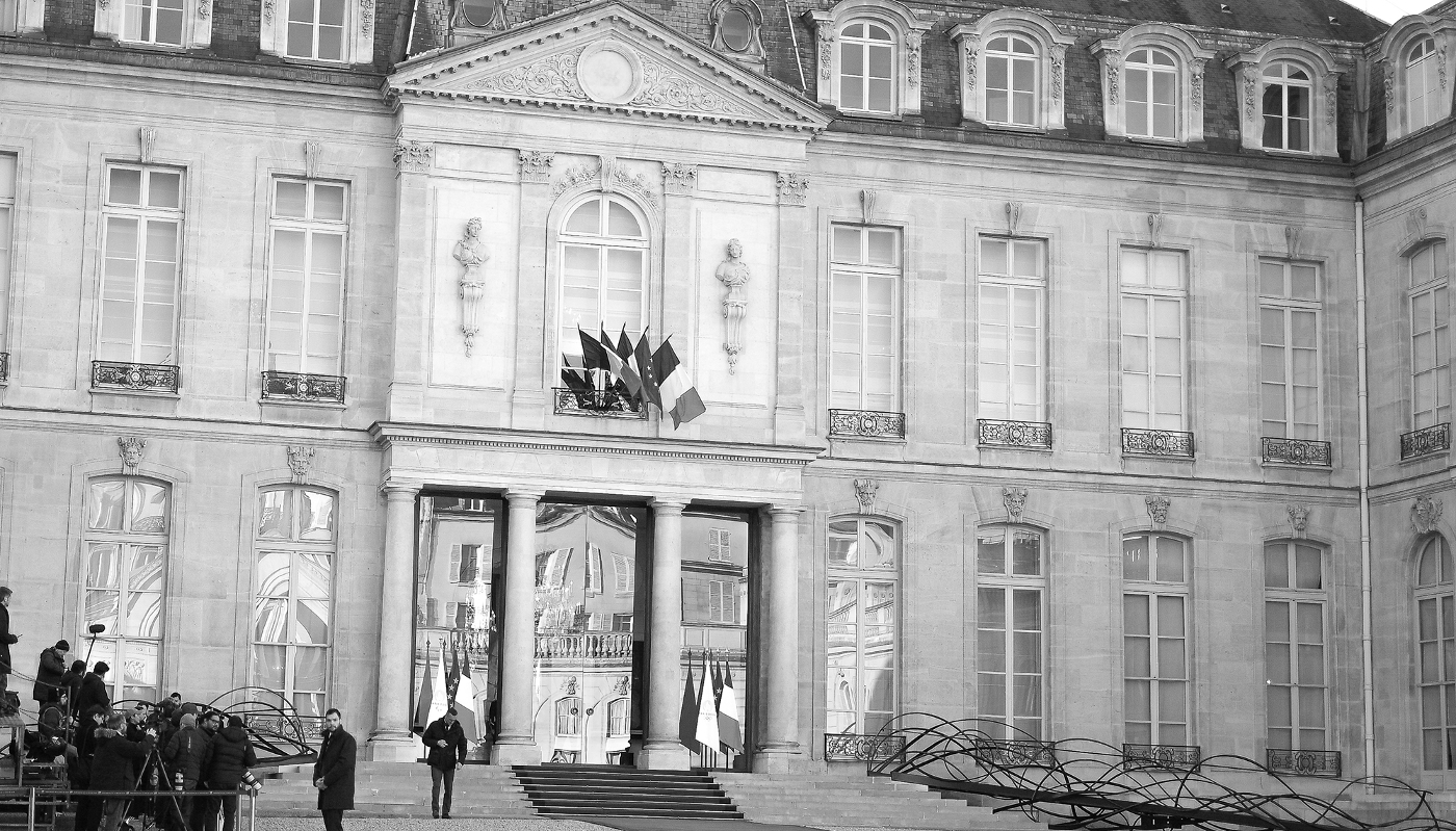 Le palais de l'Élysée, à Paris.