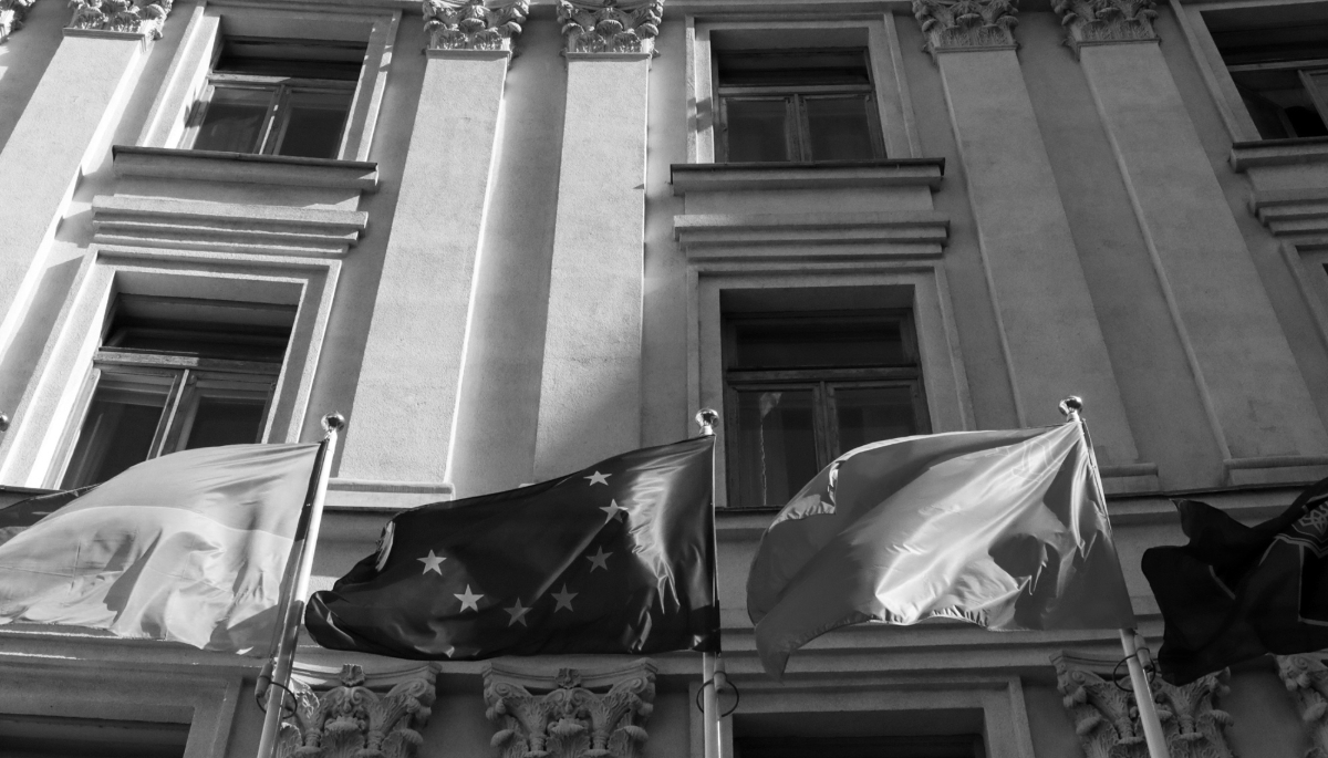 Le bâtiment du ministère ukrainien des affaires étrangères, à Kiev.