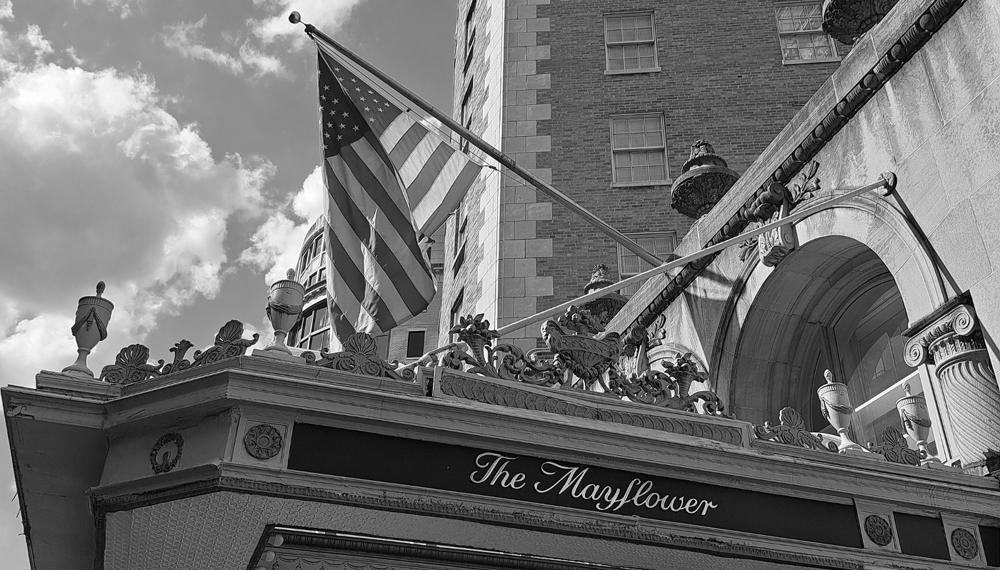 Intelligence Online se rend cette semaine aux abords de la Maison blanche, à l'hôtel Mayflower de Washington.