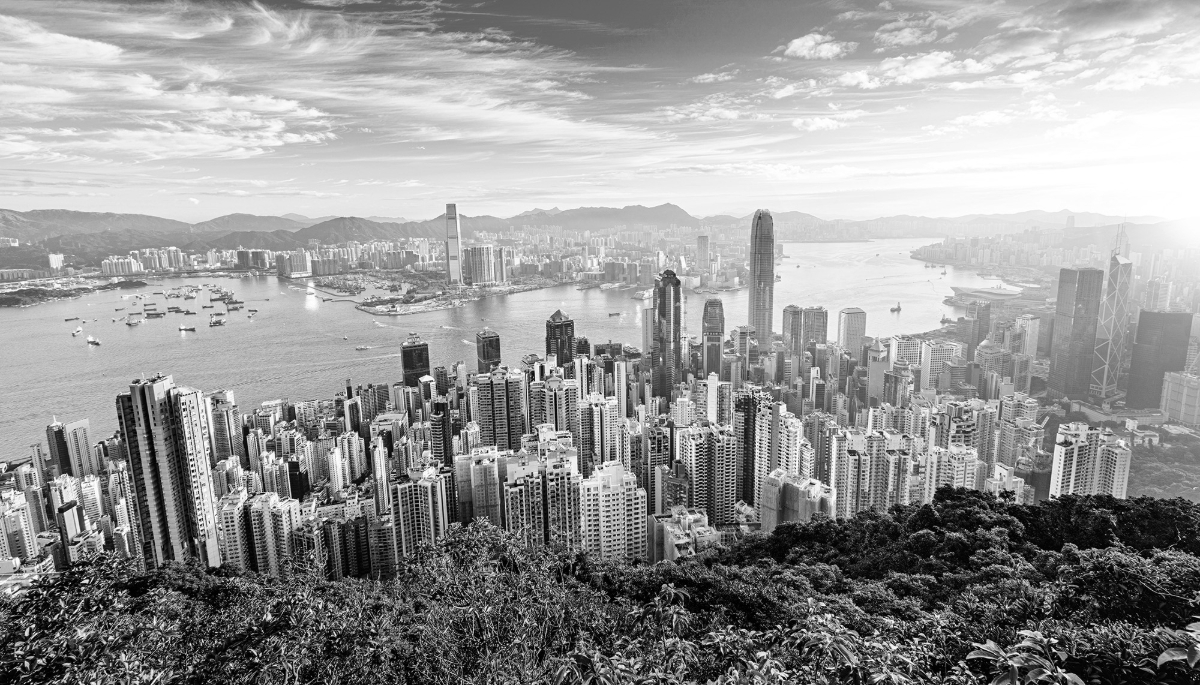 La Skyline de Hong Kong.