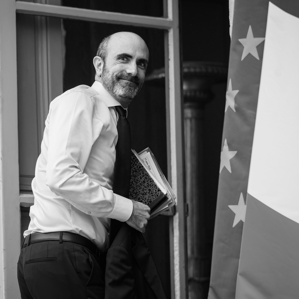 Nicolas Lerner, directeur de la Direction générale de la sécurité extérieure française (DGSE), le 11 juin 2026 à Paris.