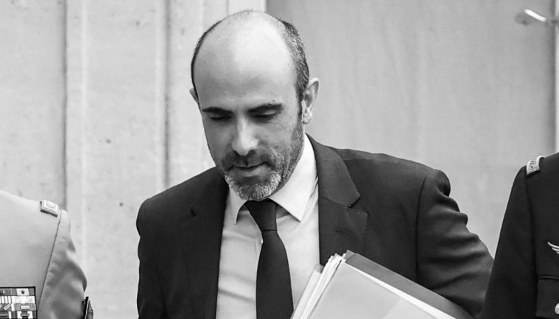 Nicolas Lerner, directeur de la DGSE, le 3 avril 2024 à Paris.