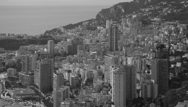 Vue de Monaco, le 21 mars 2025.
