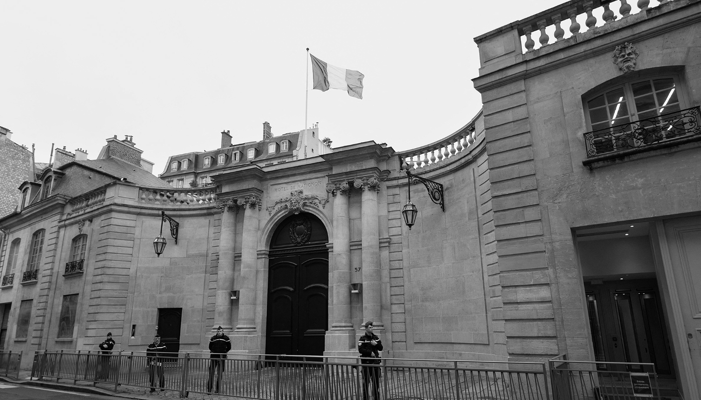 L'Hôtel Matignon, à Paris, le 22 décembre 2025.