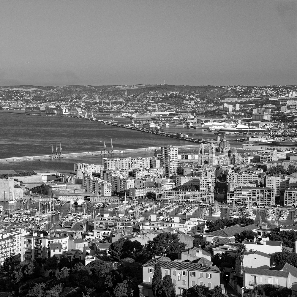 Vue de Marseille.