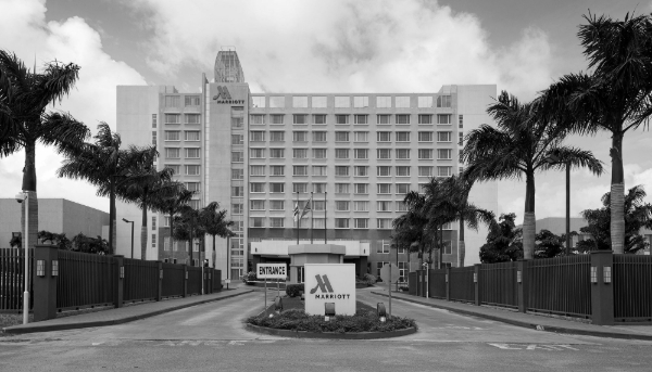 L'hôtel Marriott de Georgetown.