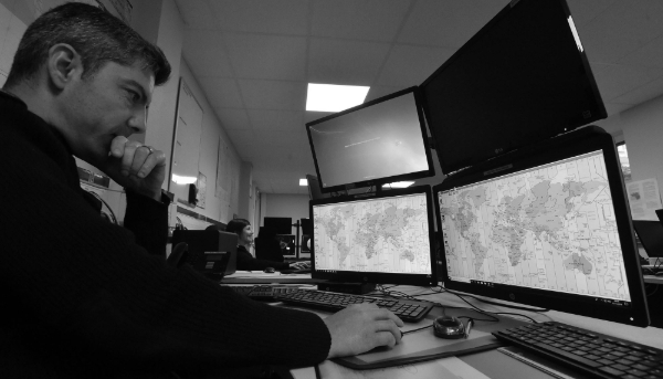 Le Maritime Information Cooperation & Awareness Center (MICA Center) de Brest en novembre 2019.