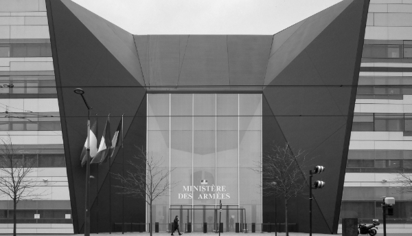 Le ministère des armées à Paris.