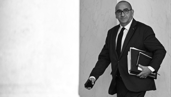 Laurent Nuñez, ministre français de l'intérieur, lors du conseil des ministres du 14 octobre 2025.