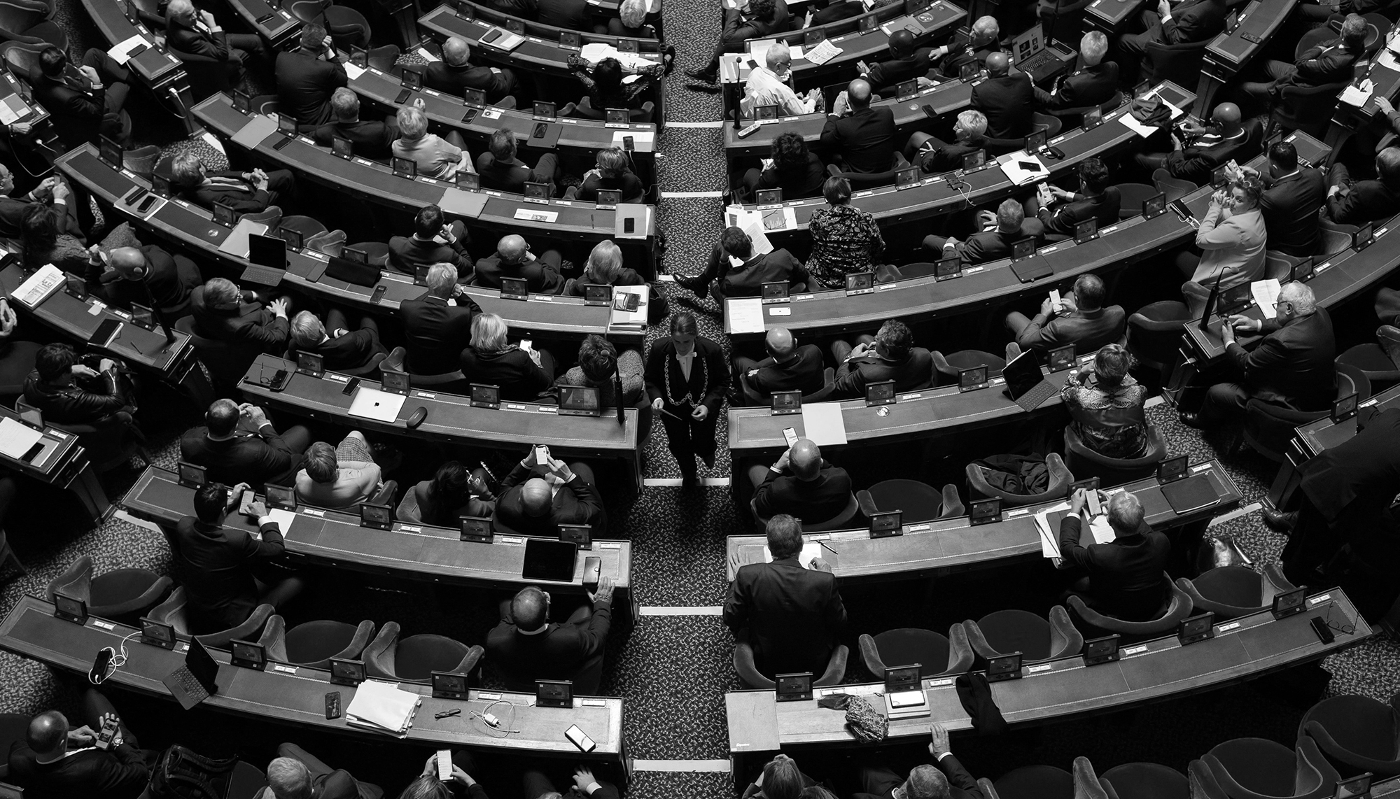 Vue du Sénat, à Paris, le 11 novembre 2022.