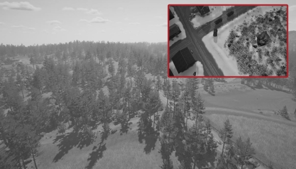 Données synthétiques utilisées pour forger des algorithmes de vision par ordinateur pour drones.