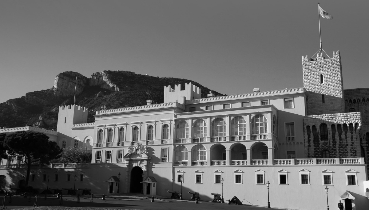 Le palais princier de Monaco.