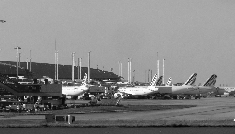 L'aéroport de Roissy-Charles-de-Gaulle, près de Paris, le 13 décembre 2025.