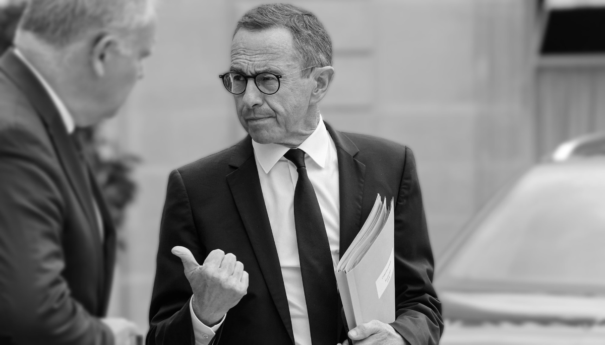 Le ministre français de l'intérieur Bruno Retailleau.