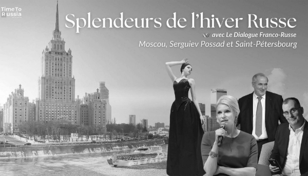 La couverture de la plaquette du voyage en Russie organisée fin décembre par le Dialogue franco-russe.