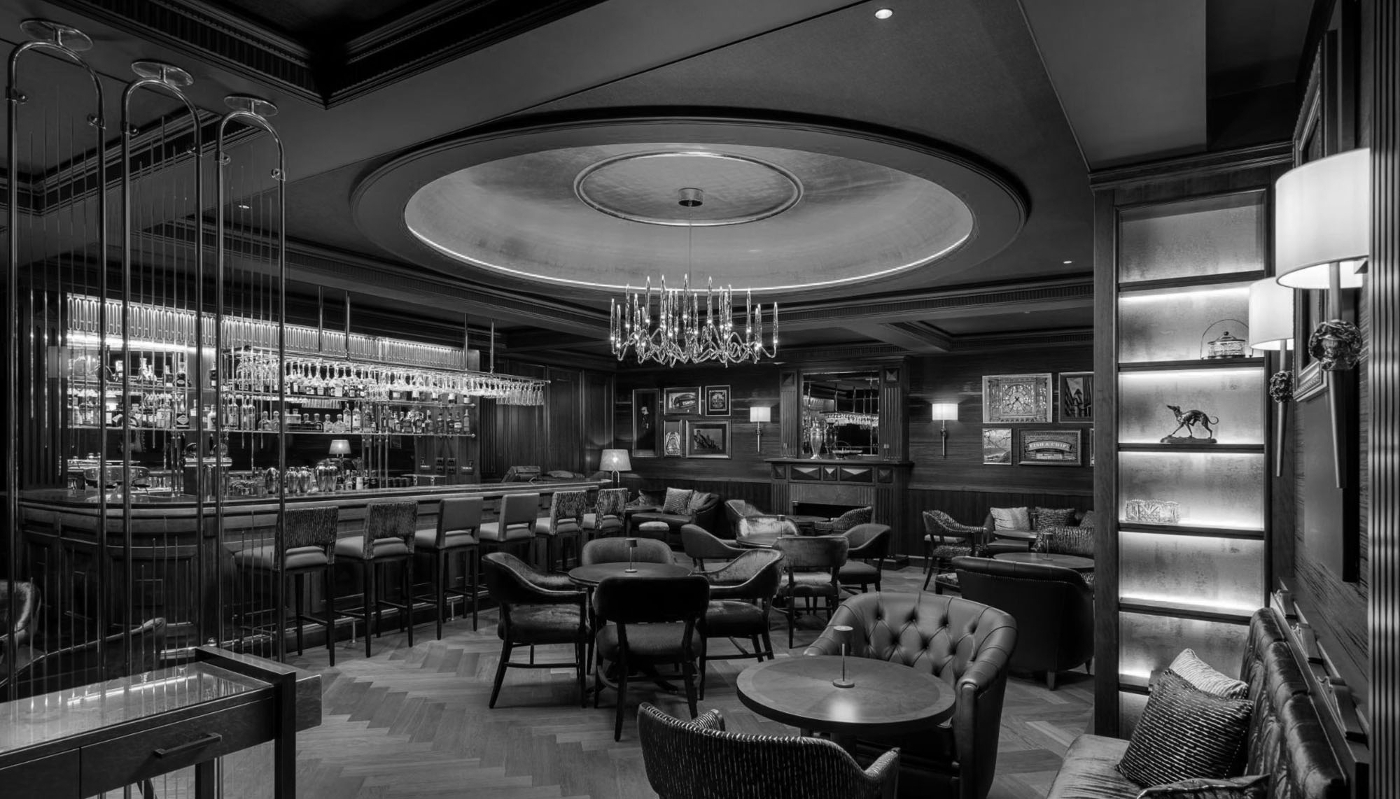 The English Bar, au sein de l'InterContinental Athénée Palace de Bucarest.