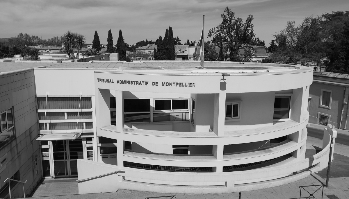 Le tribunal administratif de Montpellier.