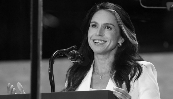 La directrice du renseignement national (DNI) américain, Tulsi Gabbard, le 21 septembre 2025.