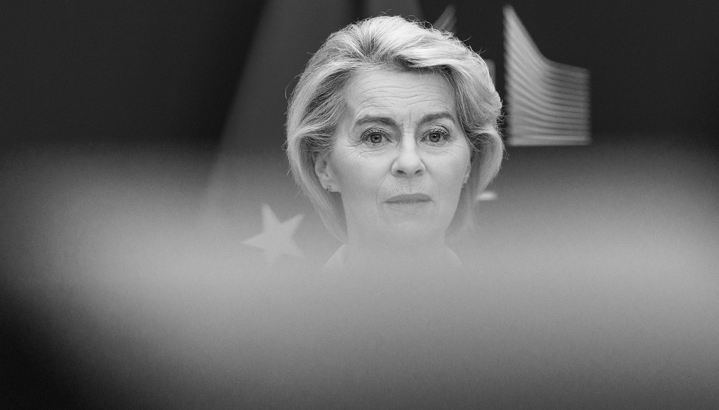 La présidente de la Commission européenne, Ursula von der Leyen, à Bruxelles, le 13 juillet 2026.