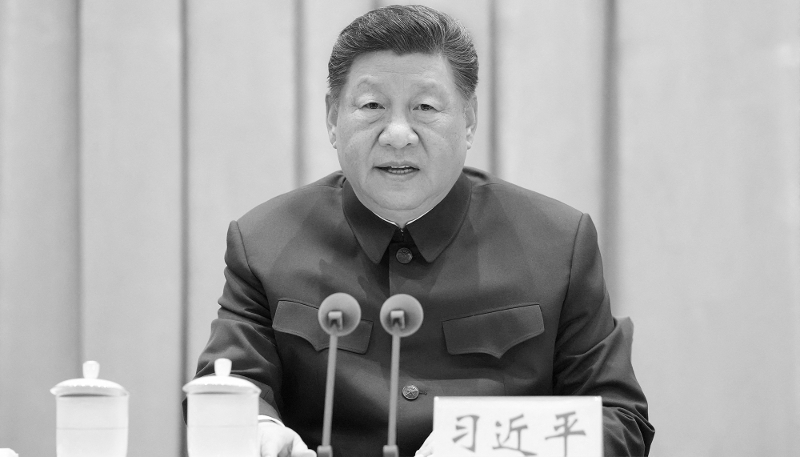 Le président chinois Xi Jinping à Pékin, le 8 avril 2026. 