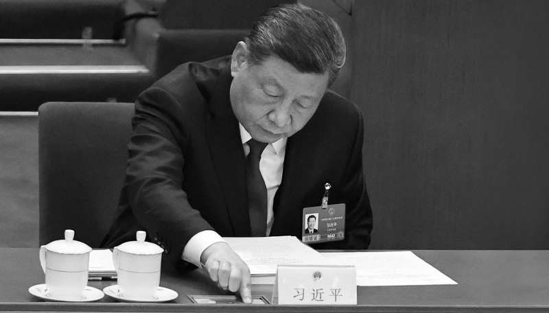 Le président chinois Xi Jinping à Pékin, le 12 mars 2026.