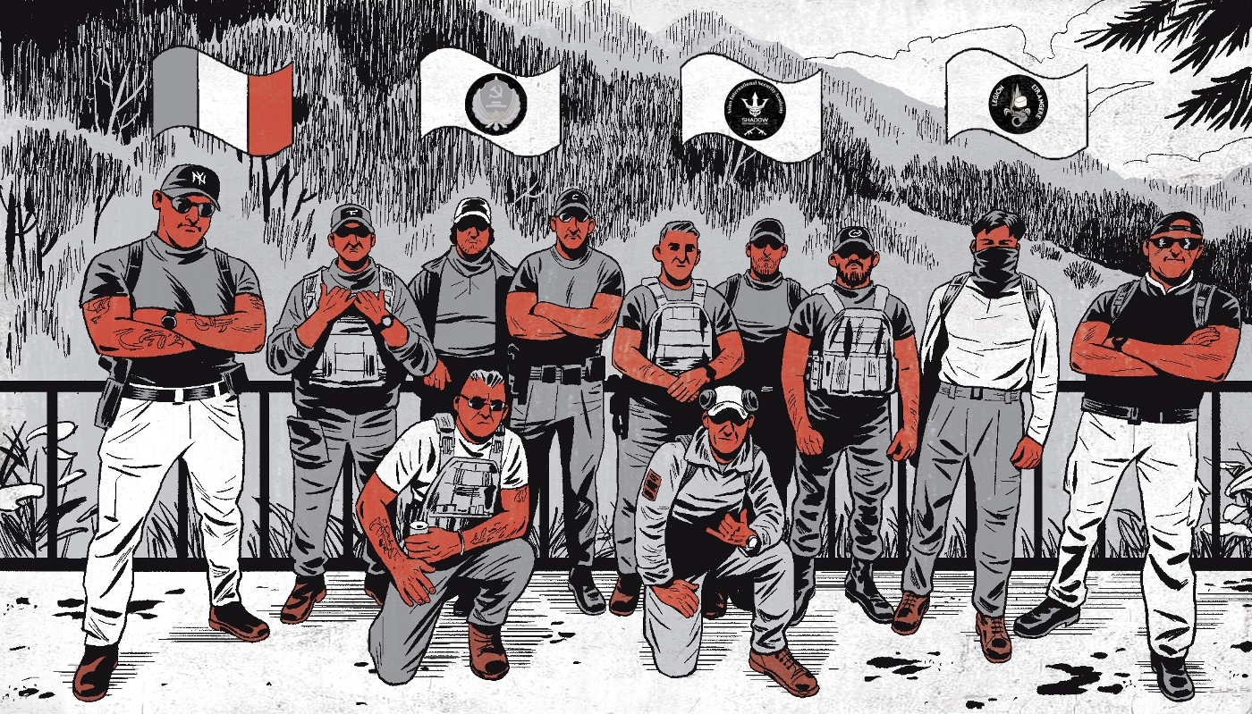 Mercenaires français en Birmanie.