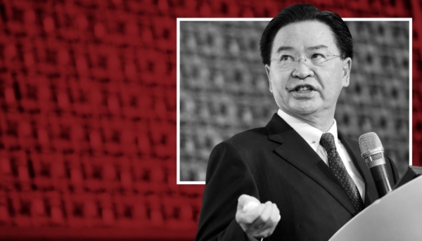 Joseph Wu, secrétaire général du Conseil national de sécurité (NSC) et ex-ministre des affaires étrangères de Taïwan.