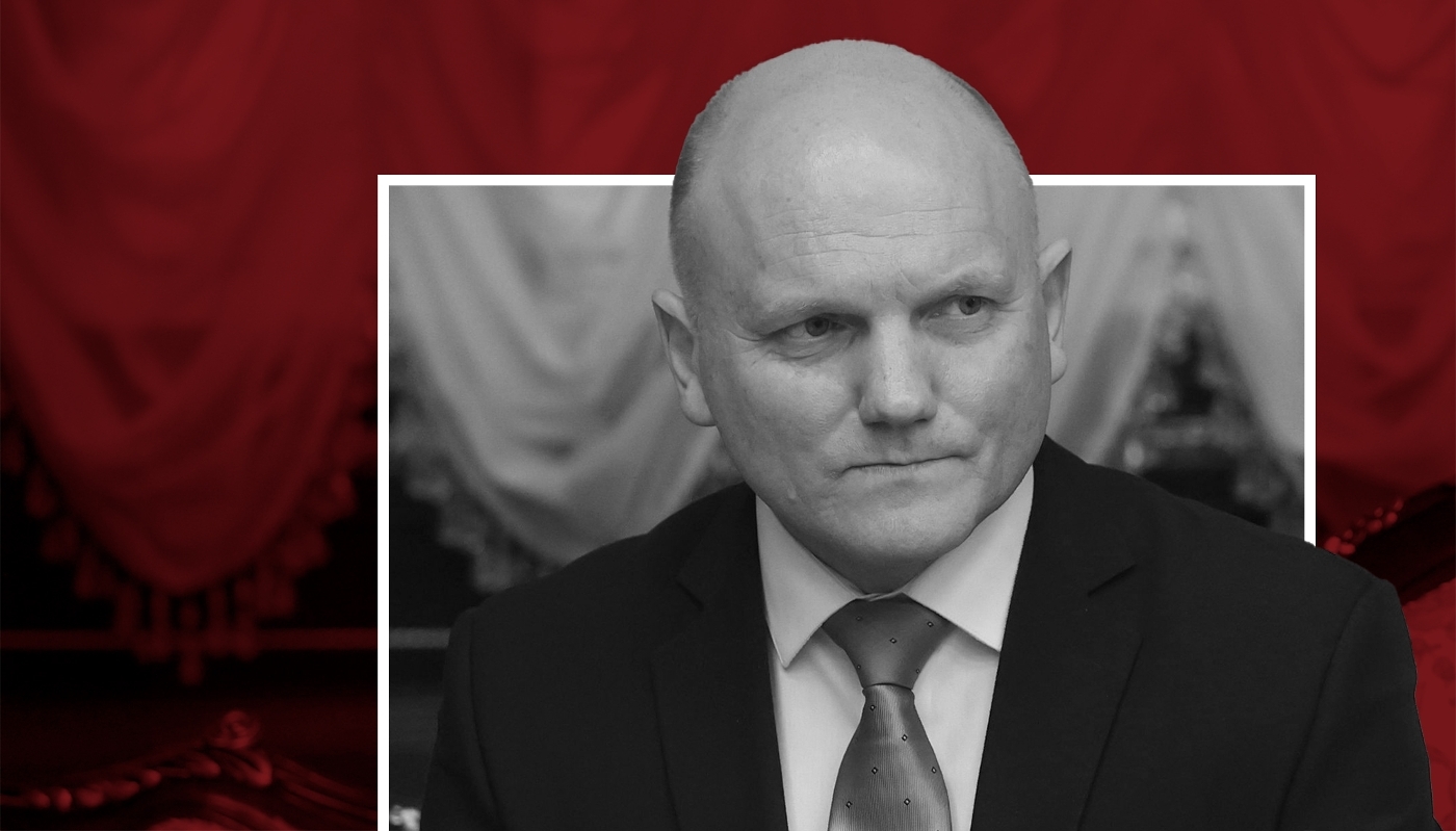 Ivan Tertel, chef du service de sécurité d'État biélorusse, le KGB.