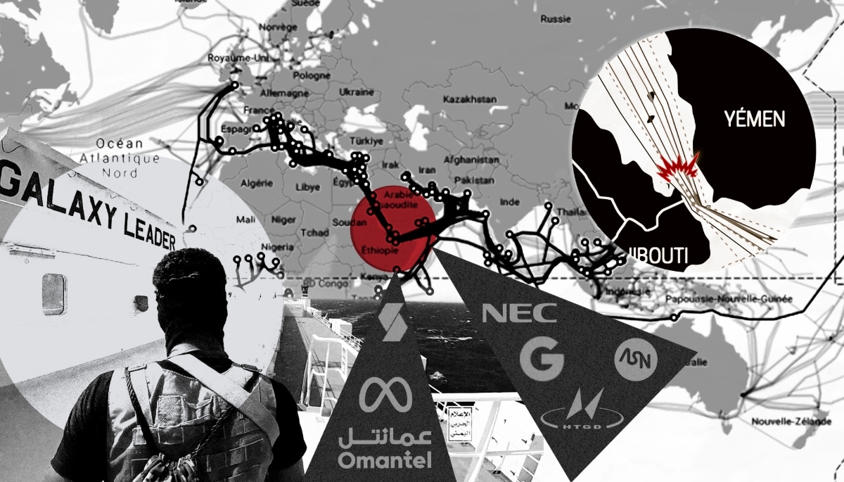 En mer Rouge, les projets stratégiques de câbles sous-marins sont interrompus par la menace des attaques houthis.