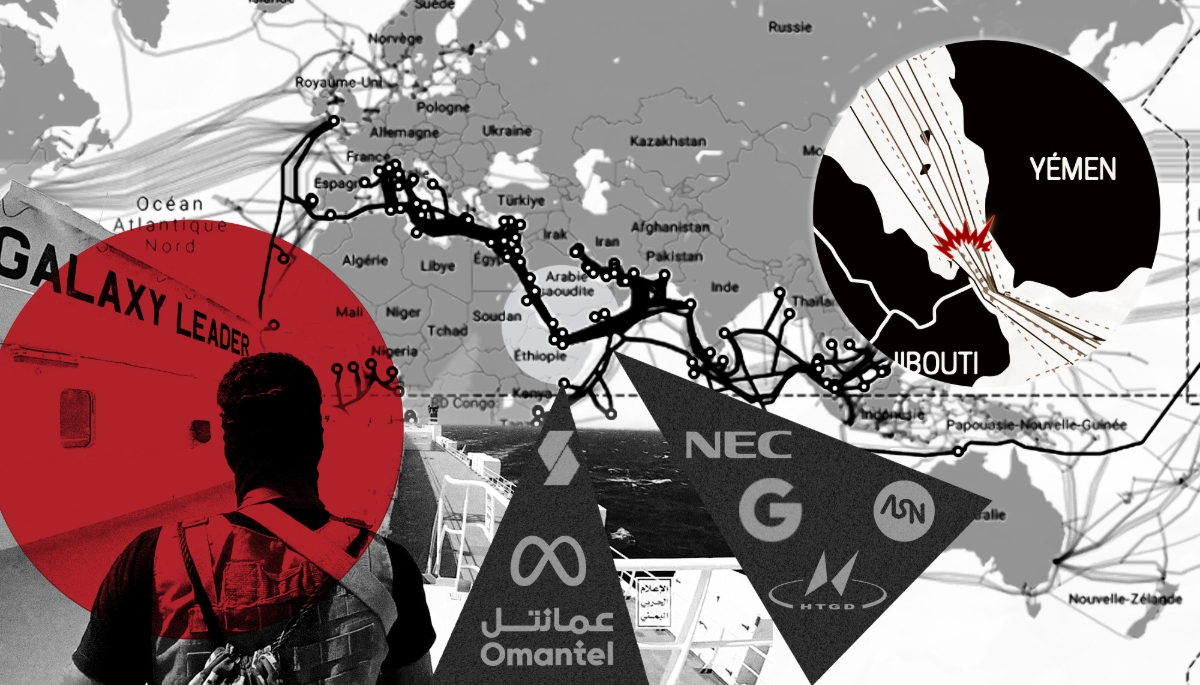 En mer Rouge, les projets stratégiques de câbles sous-marins sont interrompus par la menace des attaques houthis.