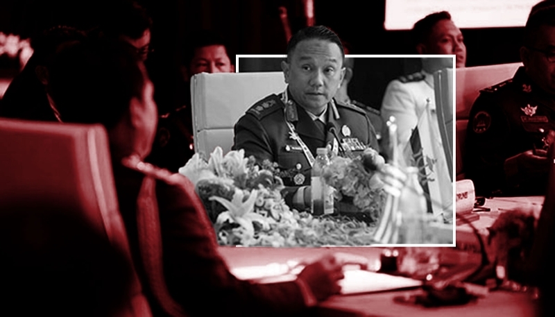 Le colonel Haji Mohd Hasreen, à la tête du Directorate of Intelligence du sultanat de Brunei.