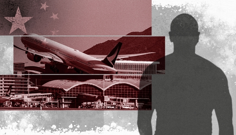 Le journaliste français Antoine Védeilhé a été arrêté à son arrivée à l'aéroport international de Hong Kong, le 2 novembre 2025, puis expulsé.