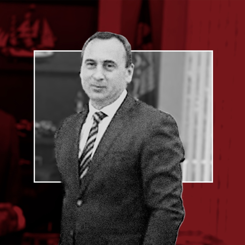 Anzor Chubinidze, chef du Service de protection spéciale de l'État géorgien.