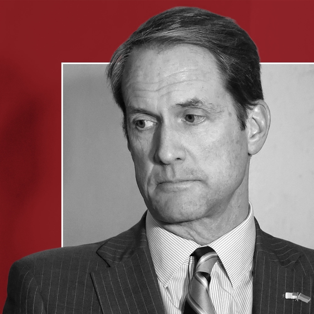 Le député américain Jim Himes, vice-président de la commission du renseignement de la Chambre des représentants, le 29 mai 2026 à Odessa, en Ukraine.