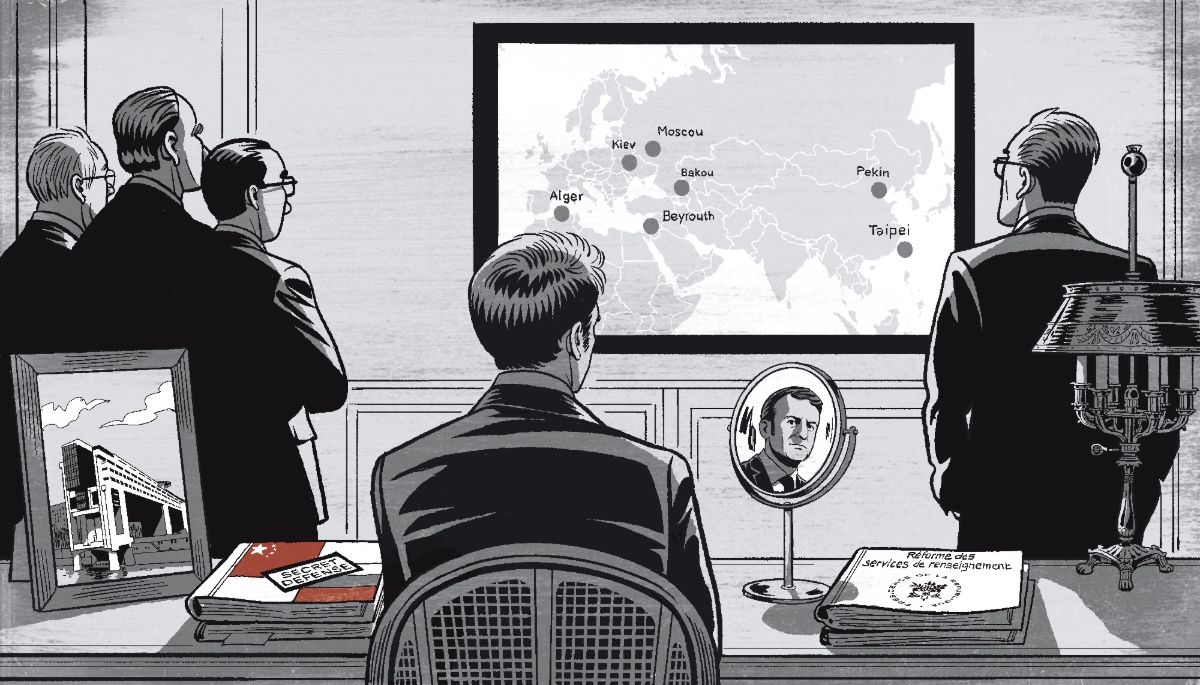 Macron, maître-espion, épisode 3.