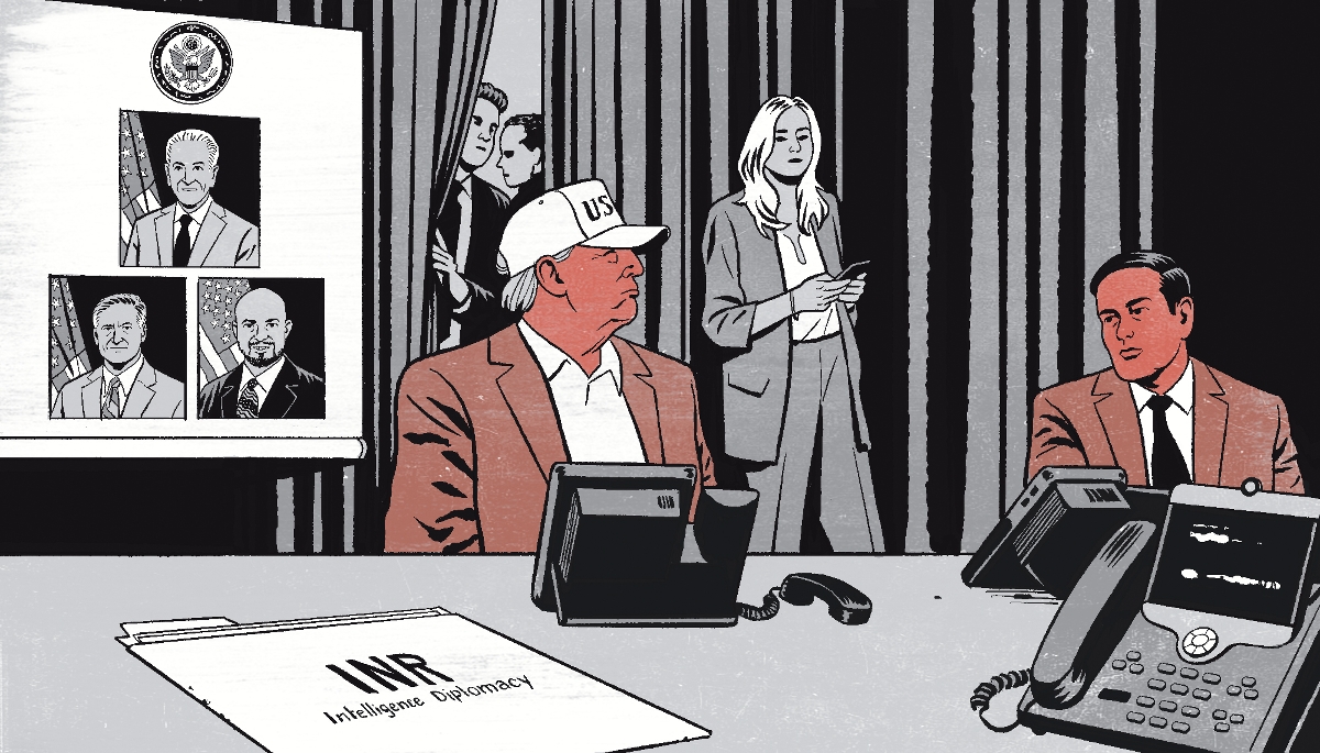 La diplomatie 'America First' (1/4).