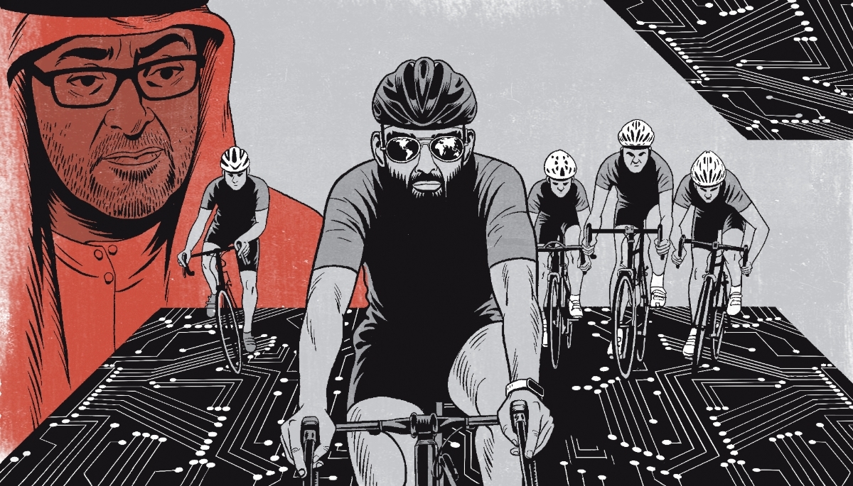 Tahnoon bin Zayed al-Nahyan, émir de l'IA (1/4).