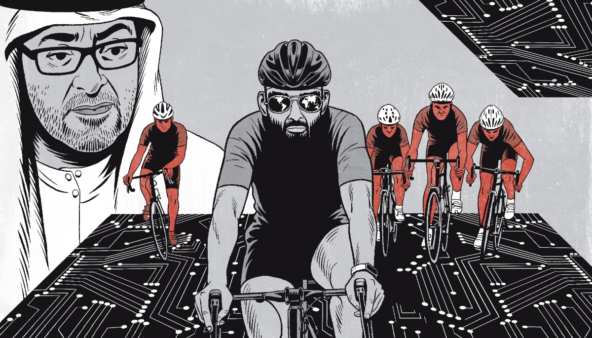 Tahnoon bin Zayed al-Nahyan, émir de l'IA (3/4).