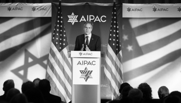 Le secrétaire d'État américain Antony Blinken lors du sommet de l'American Israel Public Affairs Committee (AIPAC) à Washington, le 5 juin 2023.