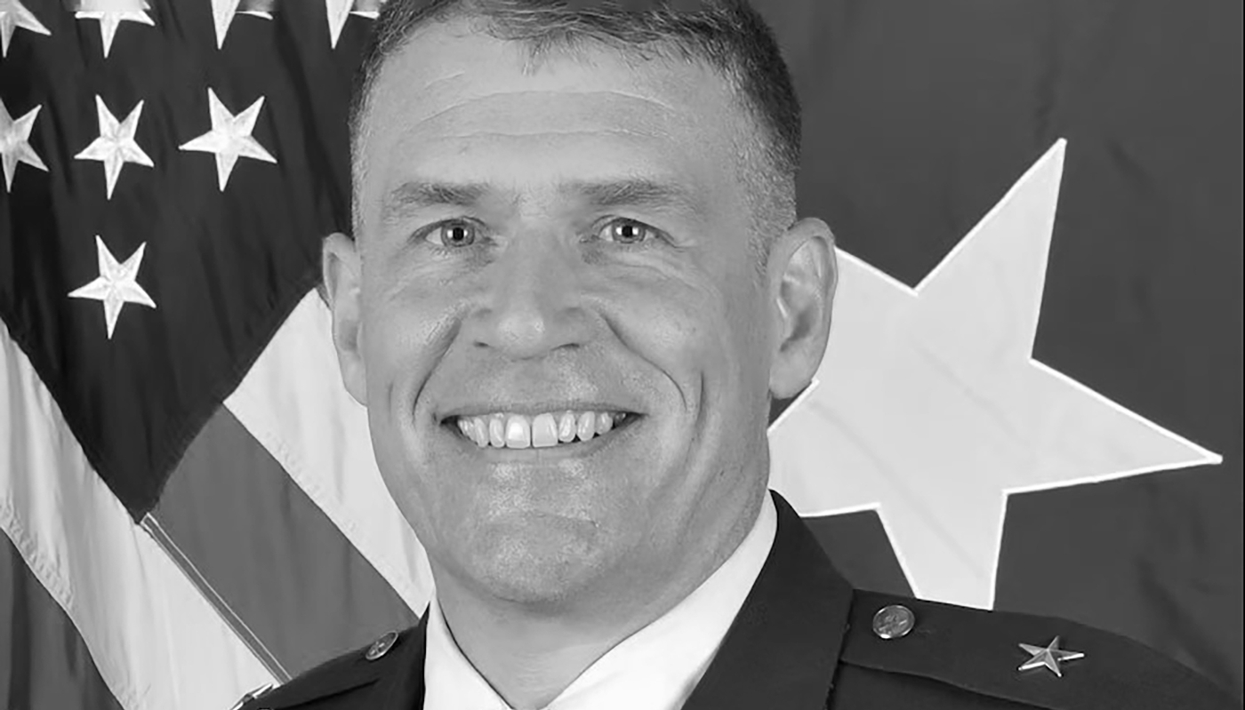 Andrew Clark, commandant de la force alliée de surveillance terrestre de l'OTAN.