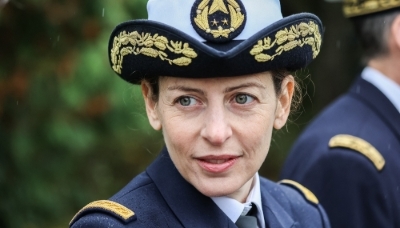 Laura Chaubard, directrice générale de l'École polytechnique, le 14 octobre 2022, à Palaiseau.