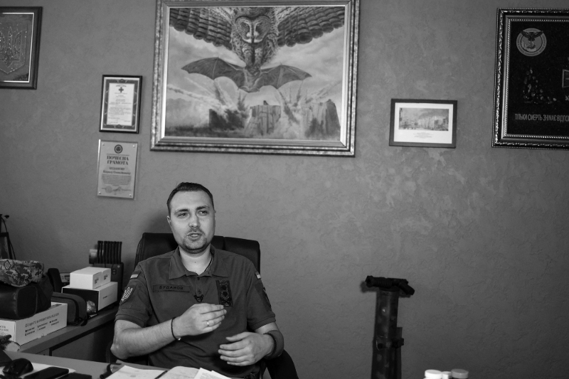 Le major general Kirilo Boudanov, chef du renseignement militaire de l'Ukraine, le 25 juin 2022.