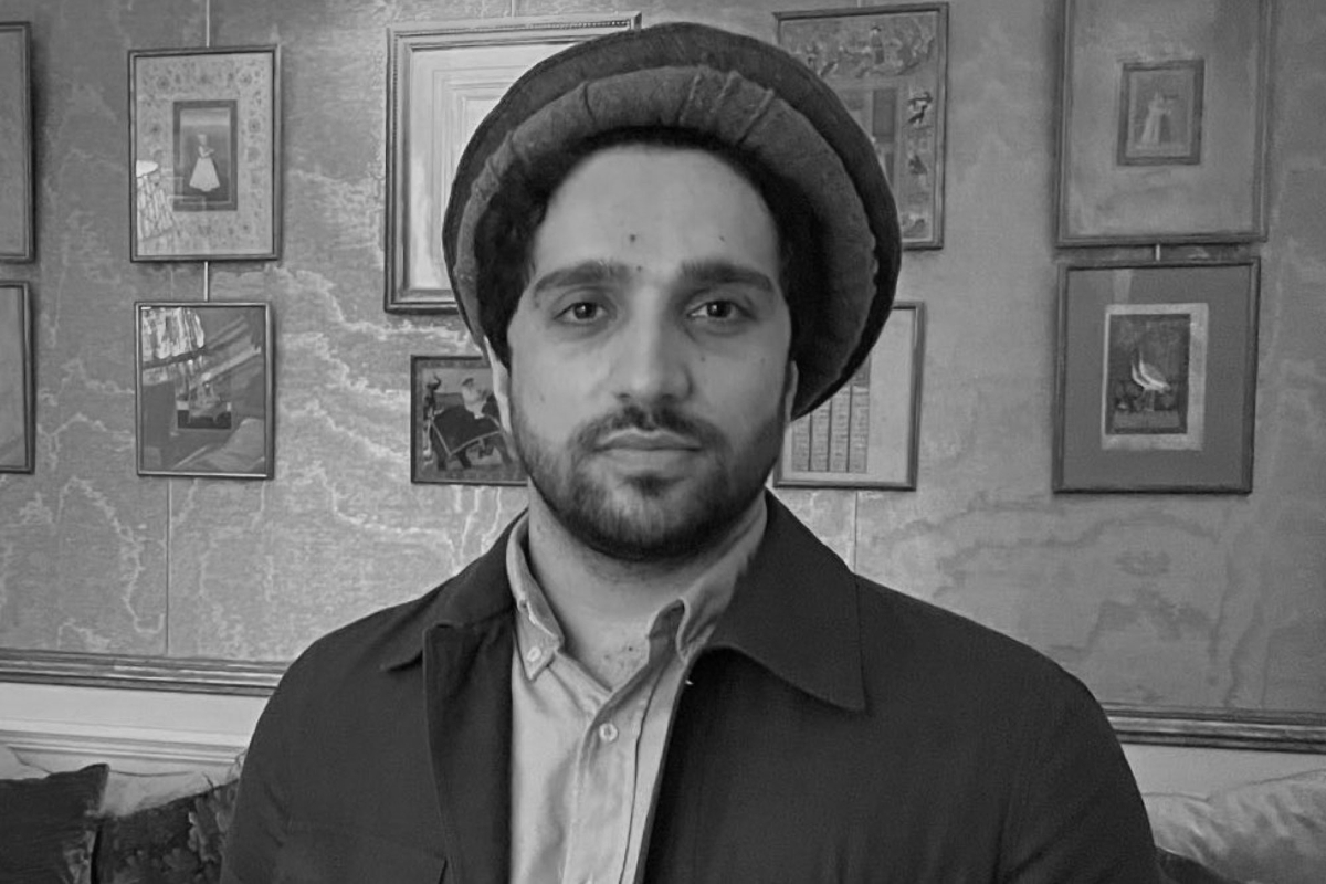 Ahmad Massoud, à la tête du Front national de résistance afghan.