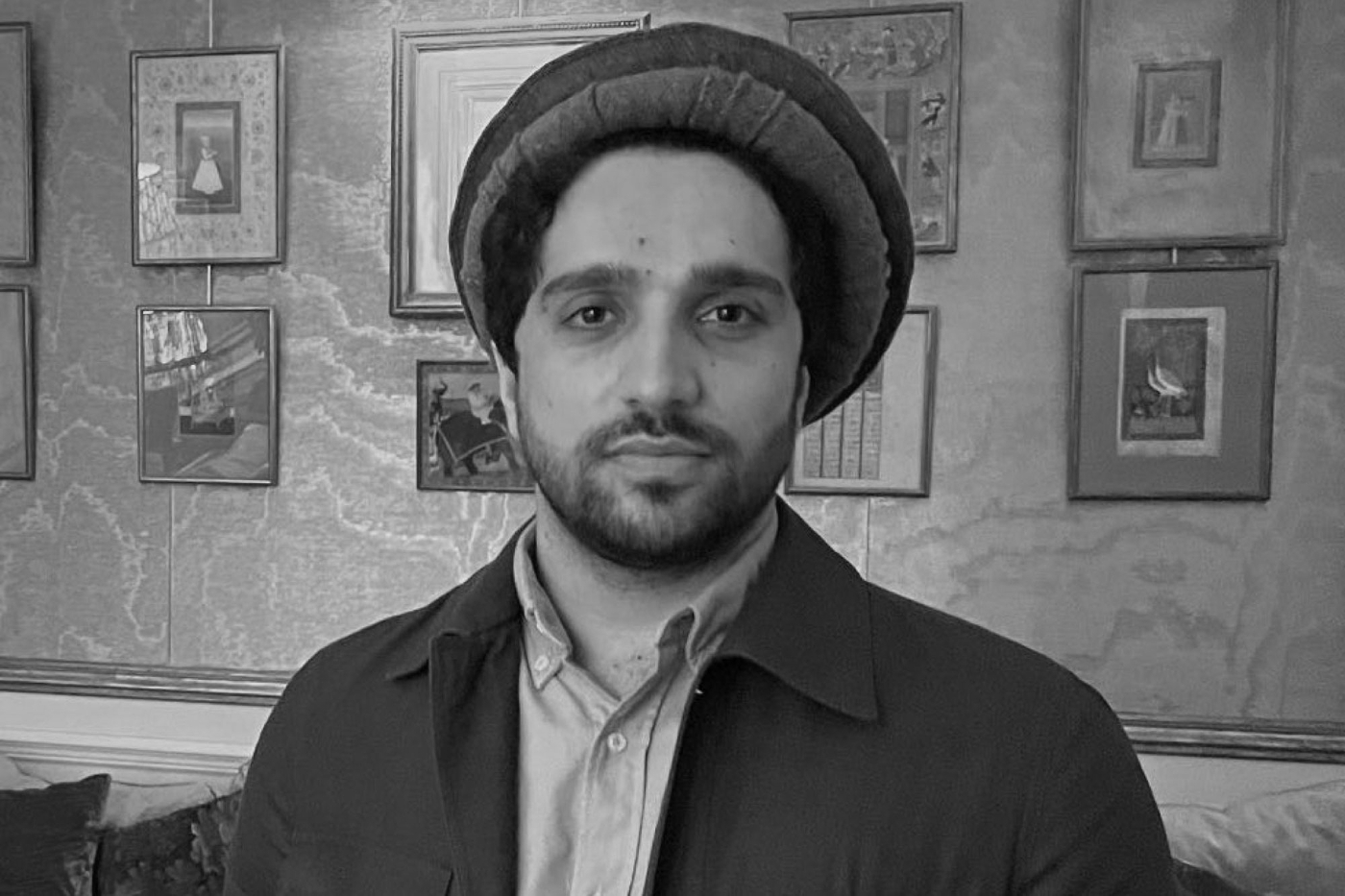 Ahmad Massoud, à la tête du Front national de résistance afghan.