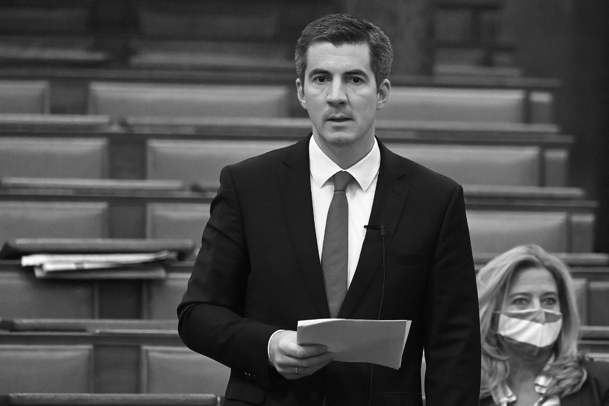 L'élu parlementaire et municipal hongrois Mate Kocsis.